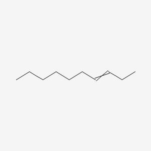 molecular formula C10H20 B8702907 3-Decene 