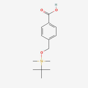 Benzoic acid, 4-[[[(1,1-dimethylethyl)dimethylsilyl]oxy]methyl]-