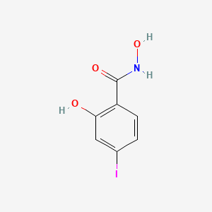 molecular formula C7H6INO3 B8703139 N,2-dihydroxy-4-iodobenzamide CAS No. 65427-16-9