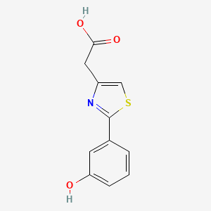 2-(3-Hydroxyphenyl)-4-thiazoleacetic Acid