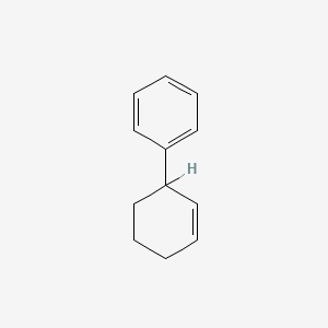 molecular formula C12H14 B8703193 3-Phenyl-1-cyclohexene CAS No. 15232-96-9