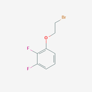 molecular formula C8H7BrF2O B8703199 1-(2-Bromoethoxy)-2,3-difluorobenzene CAS No. 426843-00-7