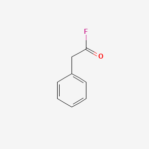 molecular formula C8H7FO B8703209 Phenylacetyl fluoride CAS No. 370-84-3