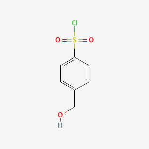 molecular formula C7H7ClO3S B8703225 p-Hydroxymethylbenzenesulfonyl chloride 