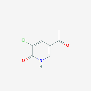2-Hydroxy-3-chloro-5-acetylpyridine