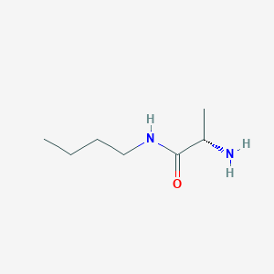 molecular formula C7H16N2O B8703286 (2s)-2-Amino-N-Butyl-Propanamide CAS No. 42461-01-8