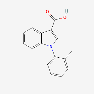 1-(o-Tolyl)-1H-indole-3-carboxylic acid