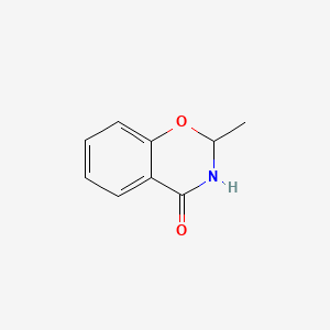 molecular formula C9H9NO2 B8703338 2-Methyl-2H-1,3-benzoxazin-4(3H)-one CAS No. 20602-57-7
