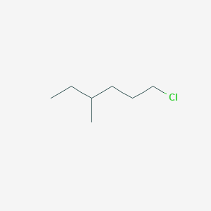 molecular formula C7H15Cl B8703372 1-Chloro-4-methylhexane 