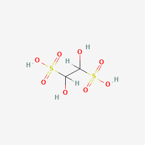 molecular formula C2H6O8S2 B8703452 Glyoxal bisulfite 