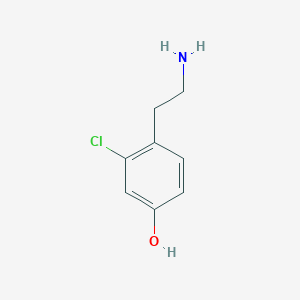 4-(2-Aminoethyl)-3-chlorophenol