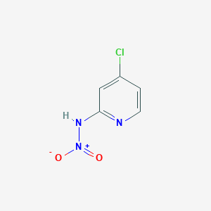 molecular formula C5H4ClN3O2 B8703483 4-Chloro-2-nitroaminopyridine 