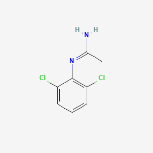 N-(2,6-dichlorophenyl)acetamidine