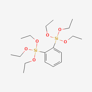 molecular formula C18H34O6Si2 B8703564 1,2-Bis(triethoxysilyl)benzene CAS No. 151980-62-0
