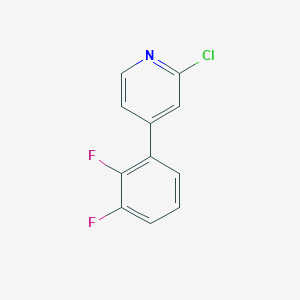 2-Chloro-4-(2,3-difluorophenyl)pyridine