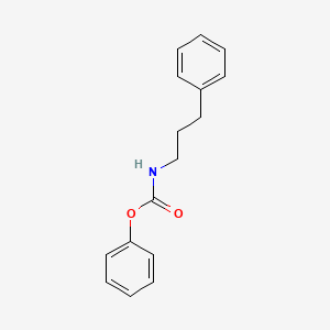 molecular formula C16H17NO2 B8703596 phenyl N-(3-phenylpropyl)carbamate 