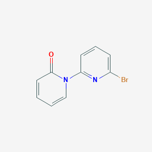 molecular formula C10H7BrN2O B8703654 1-(6-Bromopyridin-2-YL)pyridin-2(1H)-one 