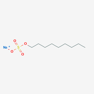 molecular formula C9H19NaO4S B087037 Sodium nonyl sulfate CAS No. 1072-15-7