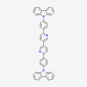 6,6'-bis(4-(9H-carbazol-9-yl)phenyl)-3,3'-bipyridine