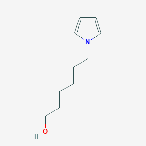 molecular formula C10H17NO B8703833 6-(1H-Pyrrol-1-yl)hexan-1-ol CAS No. 96625-74-0