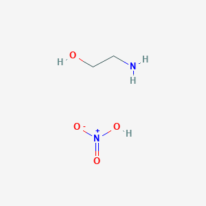 B8703875 Ethanol, 2-amino-, nitrate (salt) CAS No. 20748-72-5