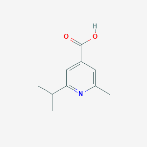 molecular formula C10H13NO2 B8703897 2-Isopropyl-6-methyl-isonicotinic acid 