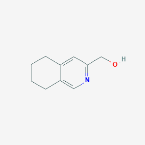 molecular formula C10H13NO B8703942 (5,6,7,8-Tetrahydroisoquinolin-3-yl)methanol 