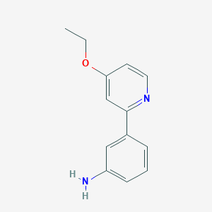 3-(4-Ethoxypyridin-2-yl)aniline