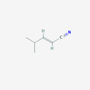 2-Pentenenitrile, 4-methyl-, (2E)-