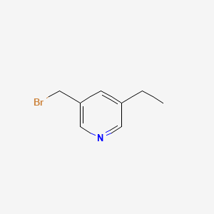 3-(Bromomethyl)-5-ethylpyridine