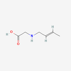 molecular formula C6H11NO2 B8704003 Crotylglycine 