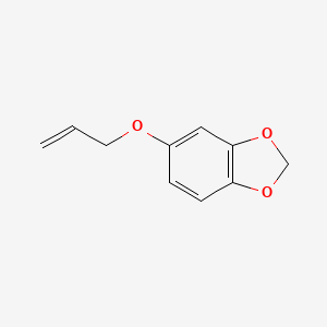 molecular formula C10H10O3 B8704155 1,3-Benzodioxole, 5-(2-propenyloxy)- CAS No. 19202-22-3