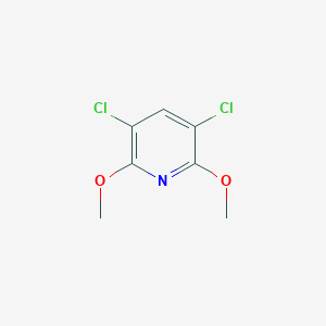molecular formula C7H7Cl2NO2 B8704192 3,5-Dichloro-2,6-dimethoxypyridine CAS No. 51066-53-6