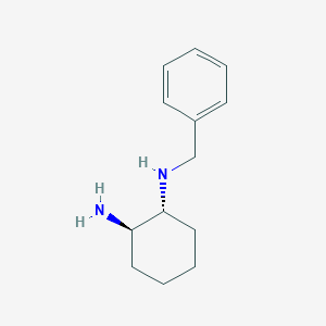 molecular formula C13H20N2 B8704212 (1R,2R)-N1-benzylcyclohexane-1,2-diamine 