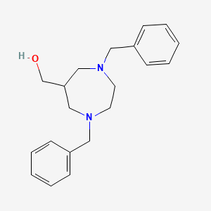 molecular formula C20H26N2O B8704214 (1,4-Dibenzyl-1,4-diazepan-6-yl)methanol CAS No. 220364-89-6
