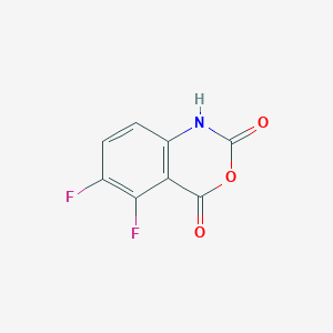molecular formula C8H3F2NO3 B8704228 5,6-difluoro-2,4-dihydro-1H-3,1-benzoxazine-2,4-dione 
