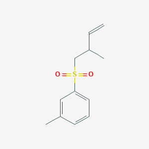 1-Methyl-3-(2-methylbut-3-ene-1-sulfonyl)benzene