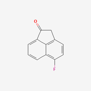 molecular formula C12H7FO B8704316 1(2H)-Acenaphthylenone, 5-fluoro- CAS No. 3932-30-7