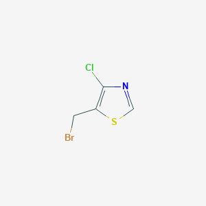 5-(Bromomethyl)-4-chloro-1,3-thiazole