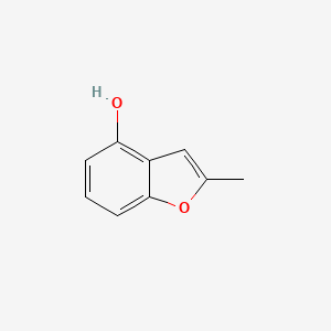 molecular formula C9H8O2 B8704382 4-Hydroxy-2-methylbenzofuran 