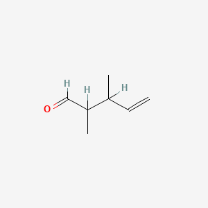 molecular formula C7H12O B8704482 2,3-Dimethyl-4-pentenal CAS No. 5714-71-6