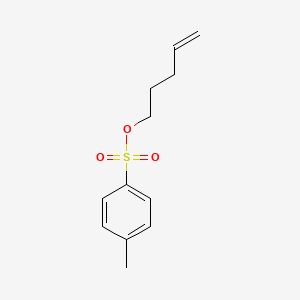 molecular formula C12H16O3S B8704488 4-Pentenyl tosylate 