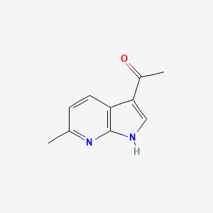 molecular formula C10H10N2O B8704672 3-Acetyl-6-Methyl-7-azaindole 