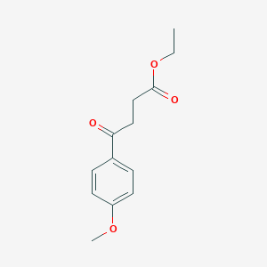 B087047 Ethyl 3-(4-methoxybenzoyl)propionate CAS No. 15118-67-9