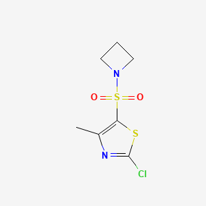 5-(Azetidin-1-ylsulfonyl)-2-chloro-4-methyl-1,3-thiazole