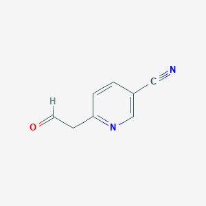 6-(2-Oxoethyl)nicotinonitrile