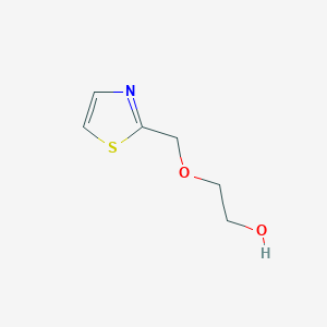 molecular formula C6H9NO2S B8704991 2-(Thiazol-2-ylmethoxy)ethanol 