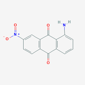 molecular formula C14H8N2O4 B8704996 1-Amino-7-nitroanthracene-9,10-dione CAS No. 55373-23-4