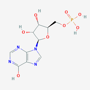 molecular formula C10H13N4O8P B087050 Inosinic acid CAS No. 131-99-7