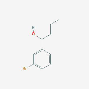 molecular formula C10H13BrO B8705040 1-(3-Bromophenyl)-butanol 